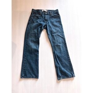Levi's Mens 527 Slim Bootcut Blue Jeans W33 L30 Denim Casual Classic 33x30